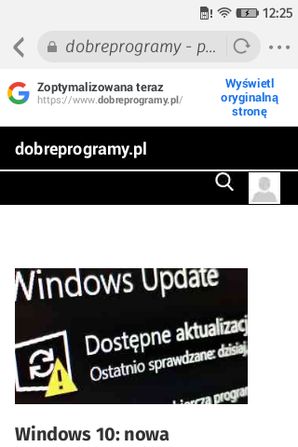 Google daje pomocną dłoń podupadłemu liskowi z automatu optymalizując przeglądaną stronę