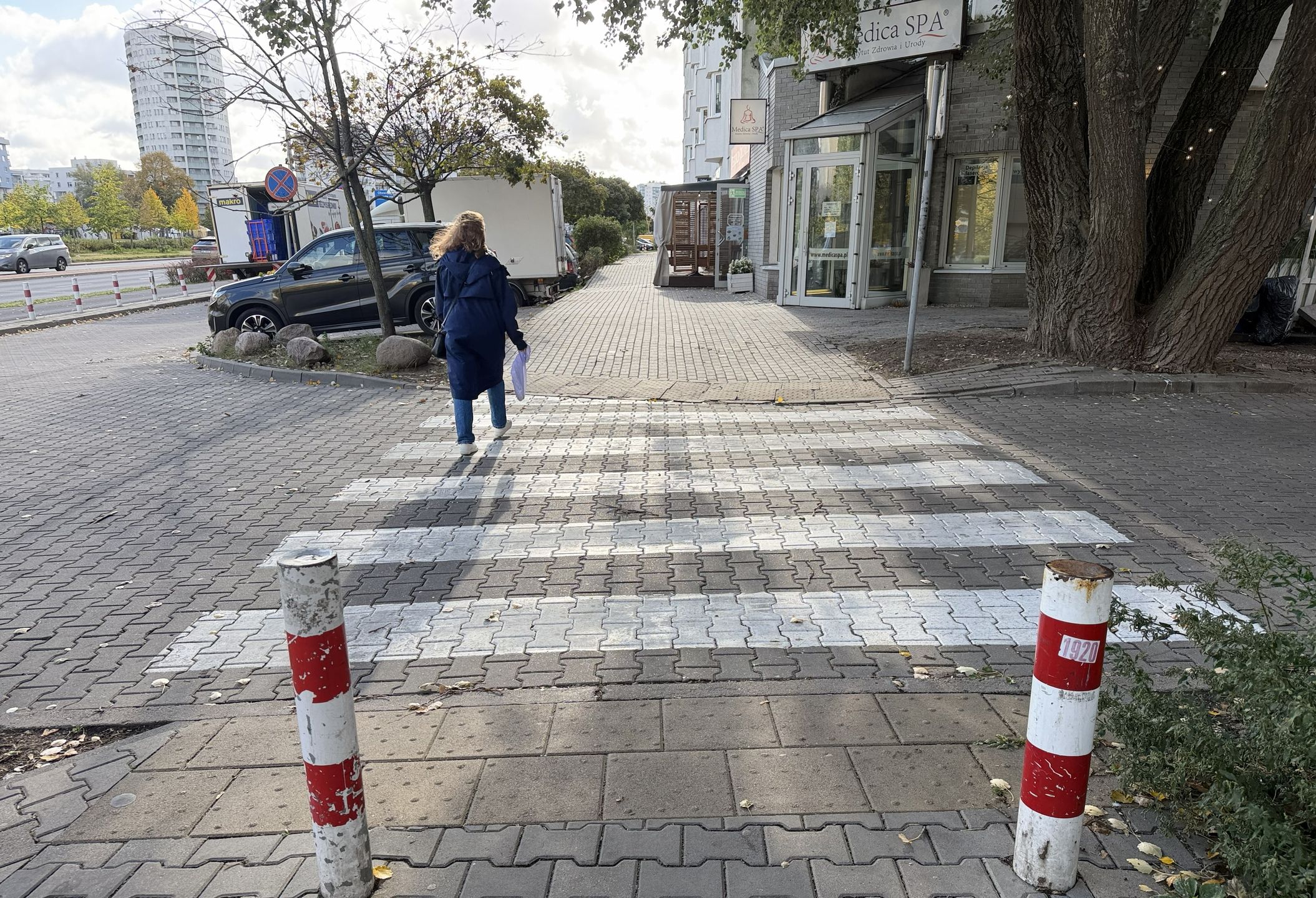 Warszawski Ursynów, miejsce tragicznego wypadku