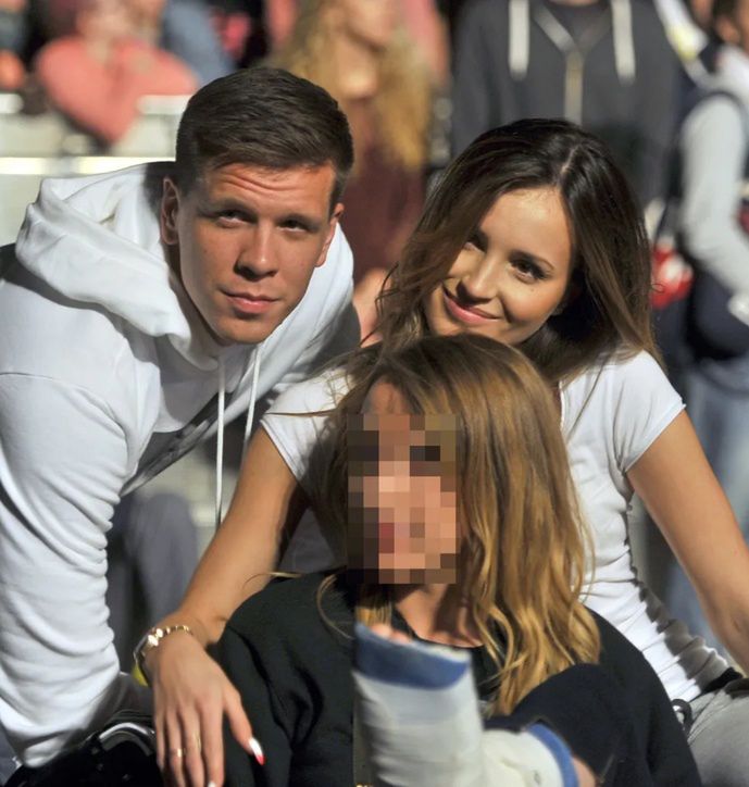 Marina Łuczenko i Wojciech Szczęsny w 2013 roku