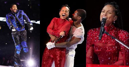 Super Bowl 2024. Nie wszystko poszło zgodnie z planem. Usher prawie upadł, a Alicia Keys FAŁSZOWAŁA. "Ku*wa, co to było?!" (ZDJĘCIA)
