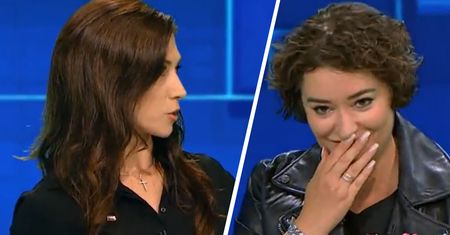 "Pani jest chamką!". Awantura w debacie TVN24