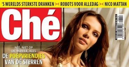 Dorota Trojanowska: seksowna uczestniczka "Top Model"  na okładce belgijskiego magazynu