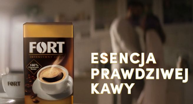 Fort reklamowana jako „esencja dobrej kawy” (wideo)