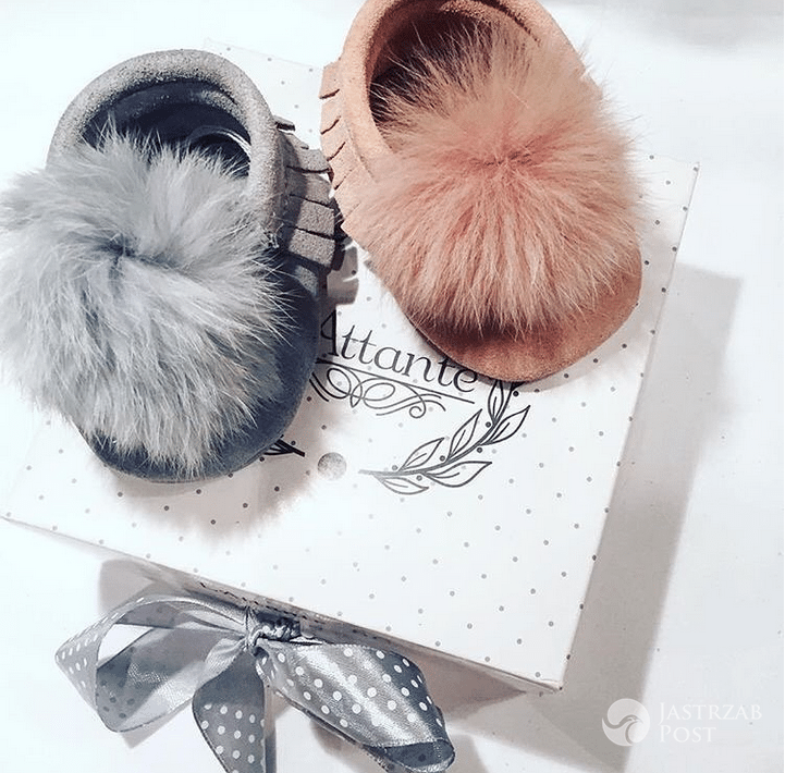 Paulina Sykut dostałą buciki dla córki - Instagram