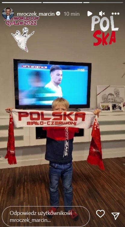Mecz Meksyk-Polska. Gwiazdy kibicują: Marcin Mroczek