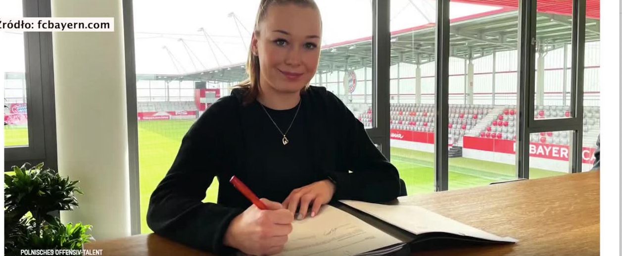 Weronika Zawistowska idzie śladami Roberta Lewandowskiego. Polka podpisała kontrakt z Bayernem Monachium