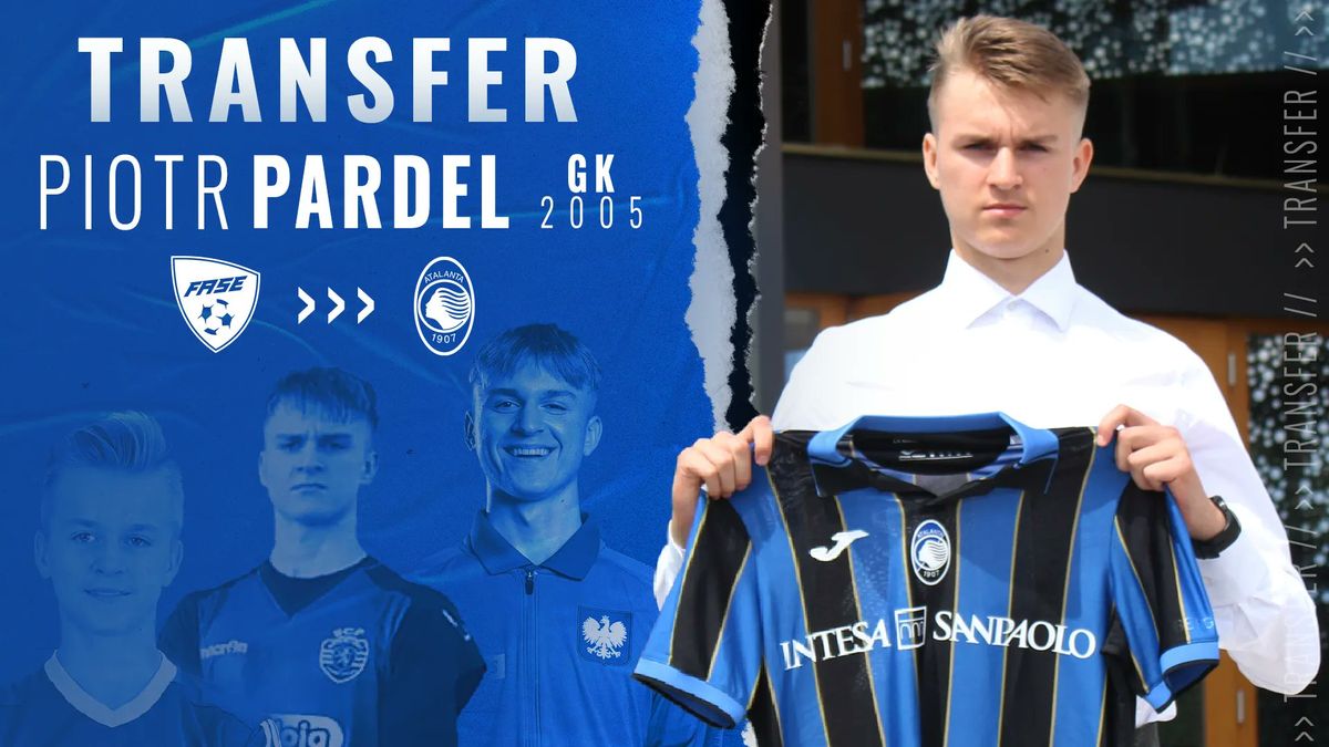 Materiały prasowe / Atalanda Bergamo / Na grafice:  Piotr Pardel