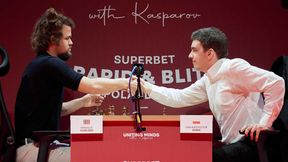 "Zagrałem all in". Pasjonujący pojedynek Dudy z Carlsenem na koniec turnieju w Warszawie