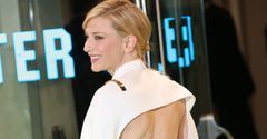 Cate Blanchett na premierze "Hobbita"