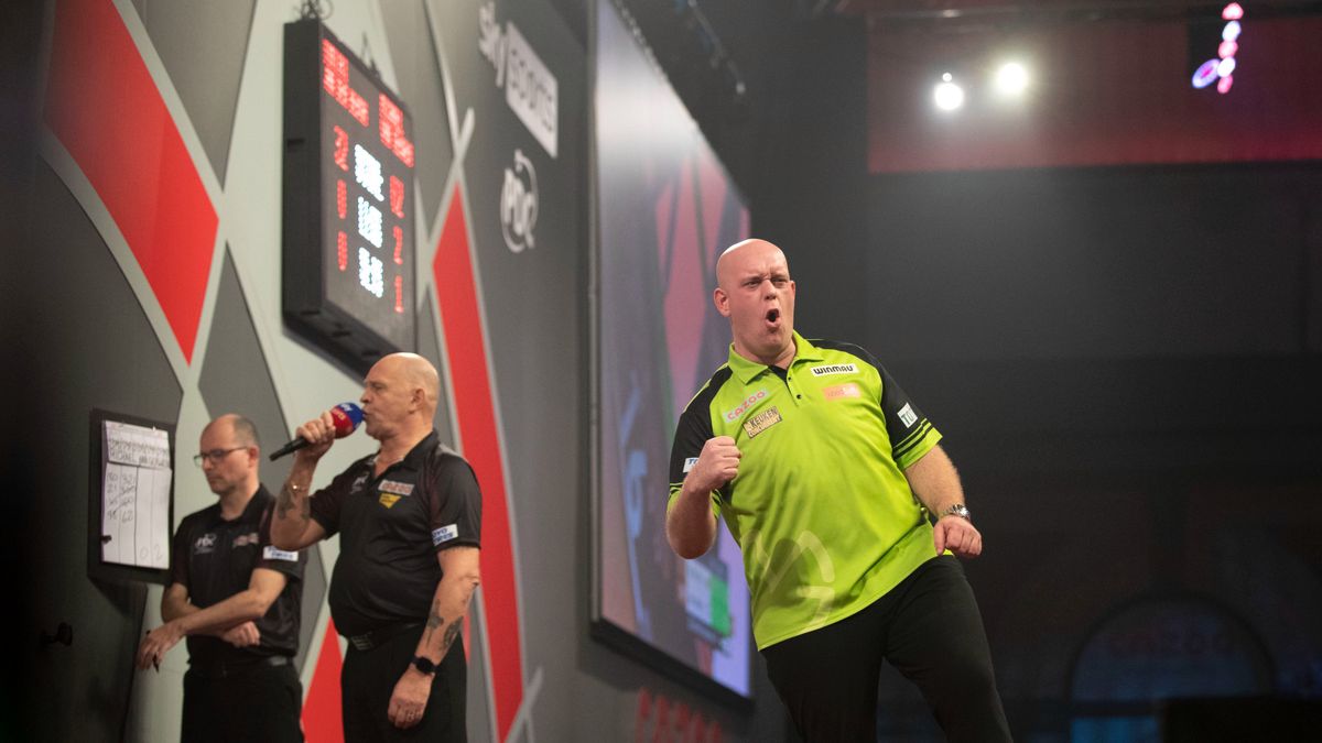 Twitter / PDC.TV / Na zdjęciu: Michael Van Gerwen