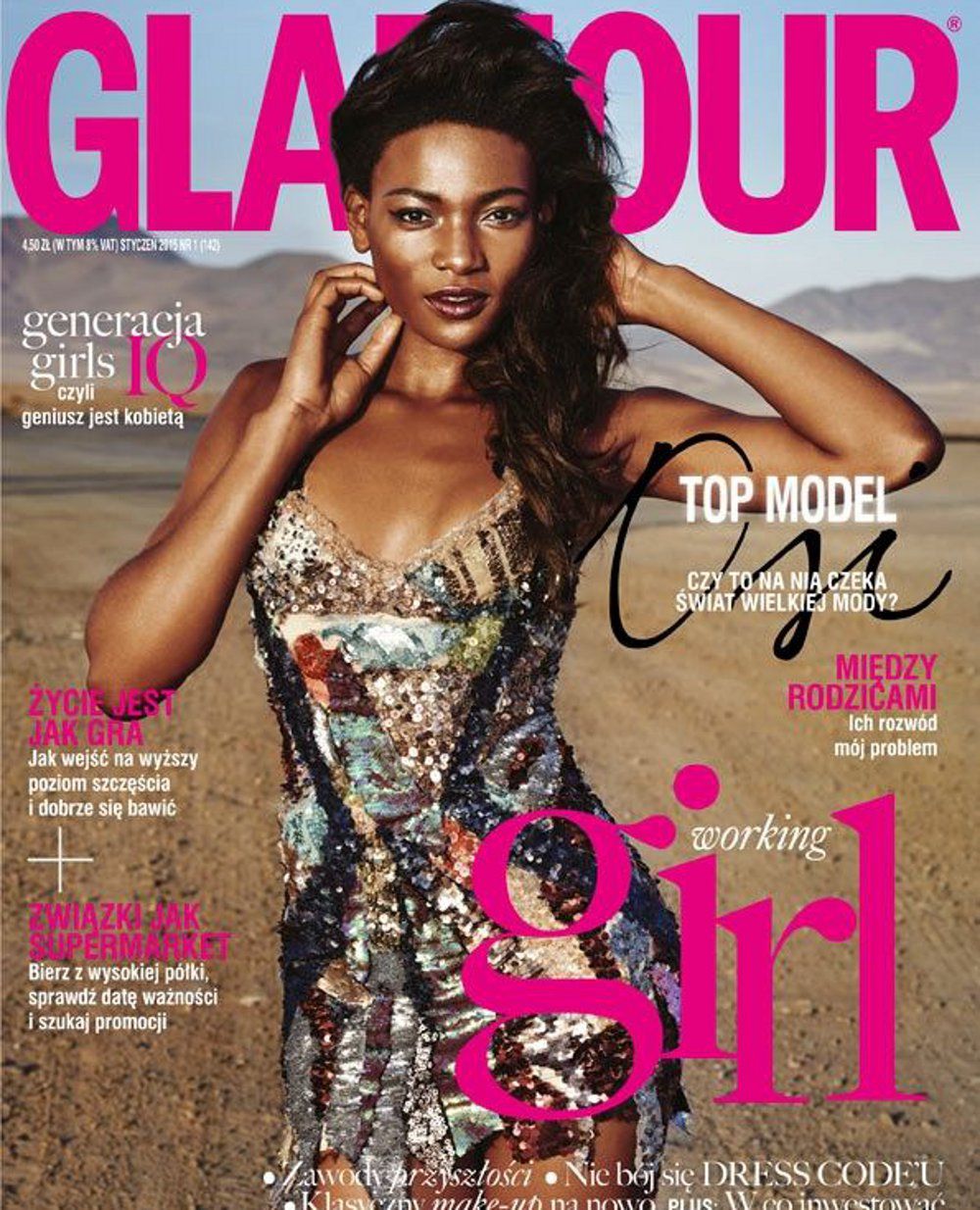 Osi na okładce magazynu Glamour