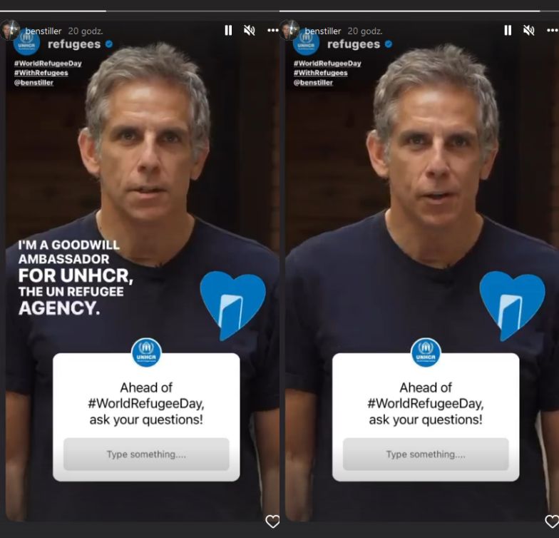 Ben Stiller przyjechał do Polski wspierać Ukraińców
