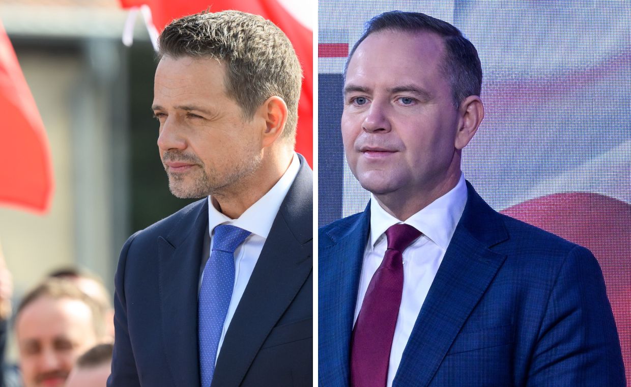 Rafał Trzaskowski i Karol Nawrocki