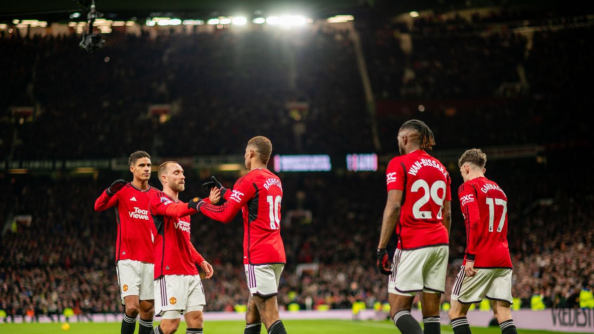 Getty Images / Ash Donelon/Manchester United / Na zdjęciu: Piłkarze Manchesteru United.
