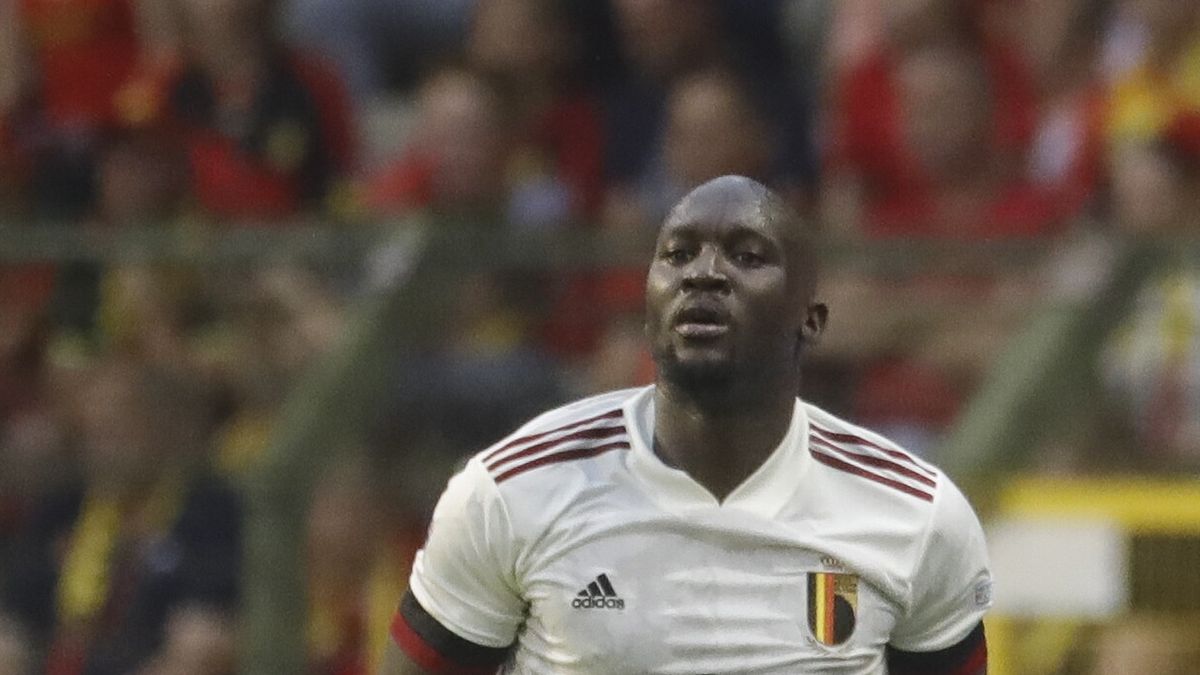 PAP/EPA / Stephanie Lecocq / Na zdjęciu: Romelu Lukaku