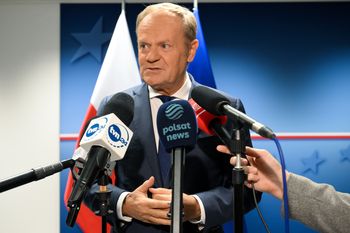 Tusk odniósł się do sondażu. "Mogę przyjmować zakłady"