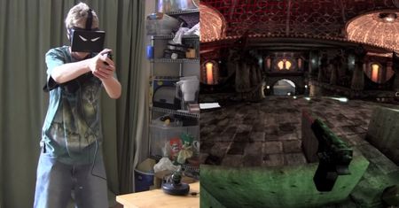Oculus Rift + Razer Hydra = bardzo realistyczna strzelanka