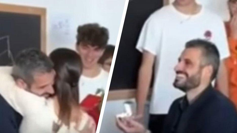 Zaręczyny nauczycieli we Włoszech