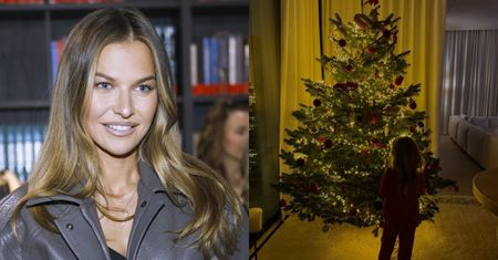 Anna Lewandowska ubrała choinkę w hiszpańskiej willi. Robert zawiesił lampki, a Laura pomogła z bombkami (FOTO)