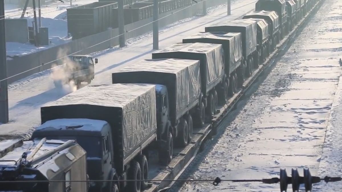 Przerzucenie rosyjskiej techniki na Białoruś 