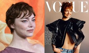 Internauci MASAKRUJĄ wrześniową okładkę "Vogue'a" z Emmą Stone: "Najgorsza sesja dekady, o ile nie STULECIA"