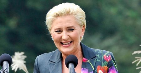 Agata Duda SKRYTYKOWANA za stylizację na spotkaniu pierwszych dam Europy: "ZBYT KRZYKLIWA" (ZDJĘCIA)