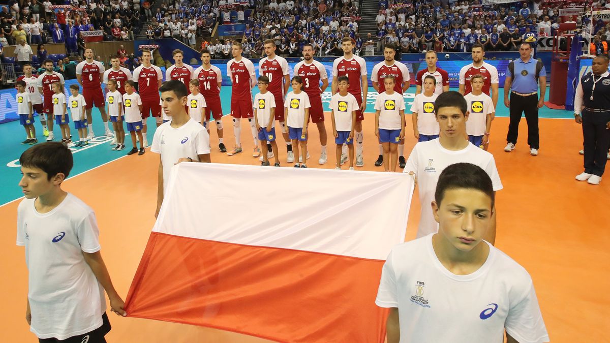 Materiały prasowe / FIVB / Na zdjęciu: reprezentacja Polski siatkarzy