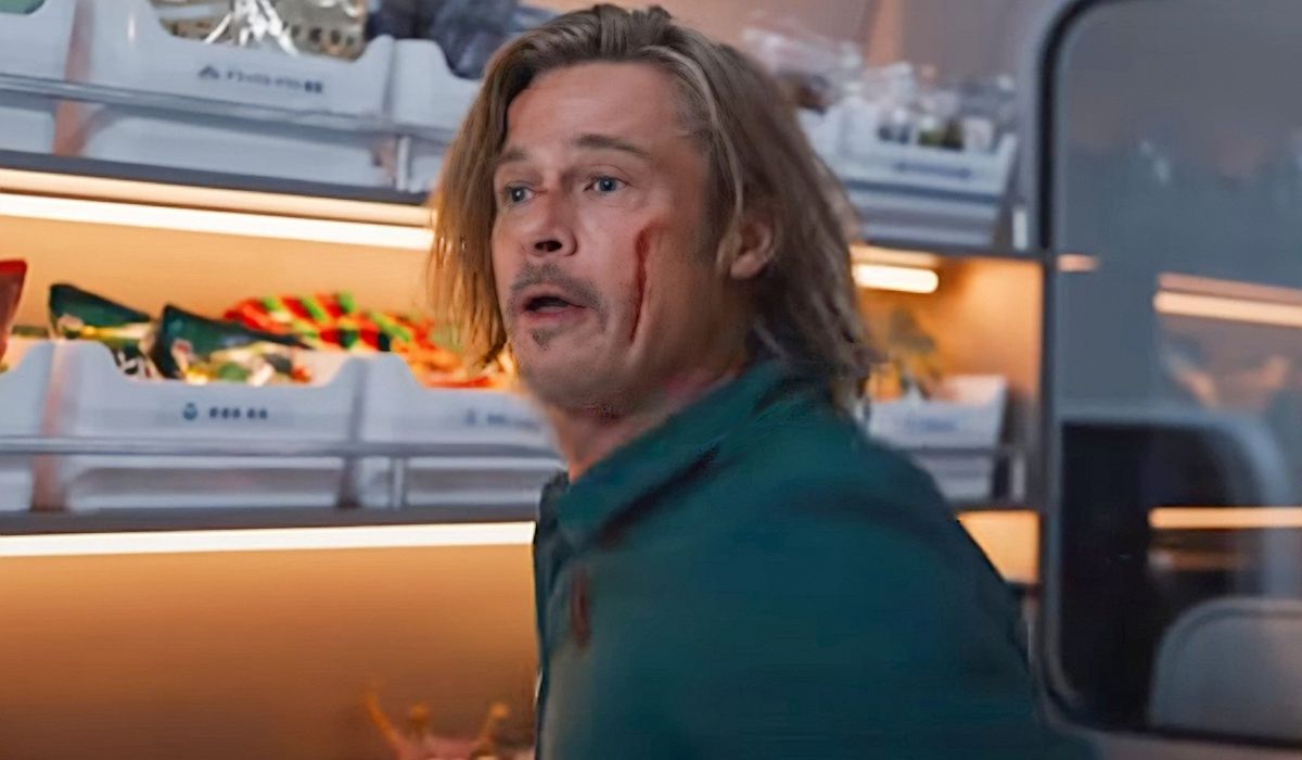 Brad Pitt w filmie "Bullet Train"