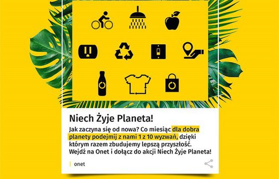 Ringier Axel Springer Polska rusza z kampanią #NiechZyjePlaneta