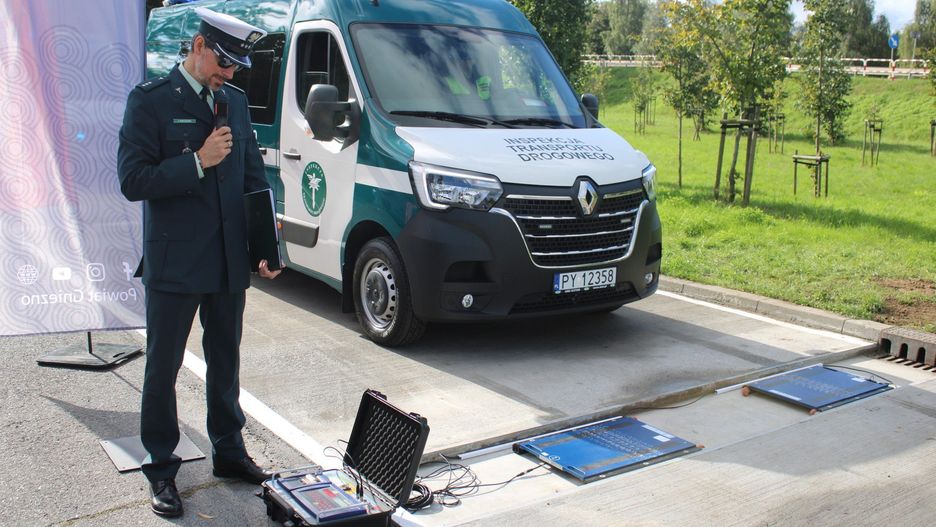 ITD w Gnieźnie pozyskała nowy punkt wagowy. Będzie łatwiej kontrolować pojazdy, które są zbyt ciężkie