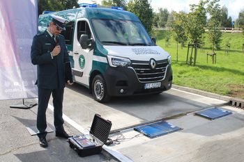 Gniezno: ITD pozyskała nowy punkt wagowy. Będzie łatwiej kontrolować pojazdy, które są zbyt ciężkie