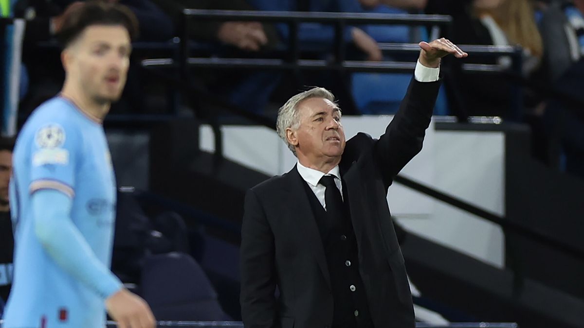 PAP/EPA / DAVID RAWCLIFFE / Na zdjęciu: Carlo Ancelotti