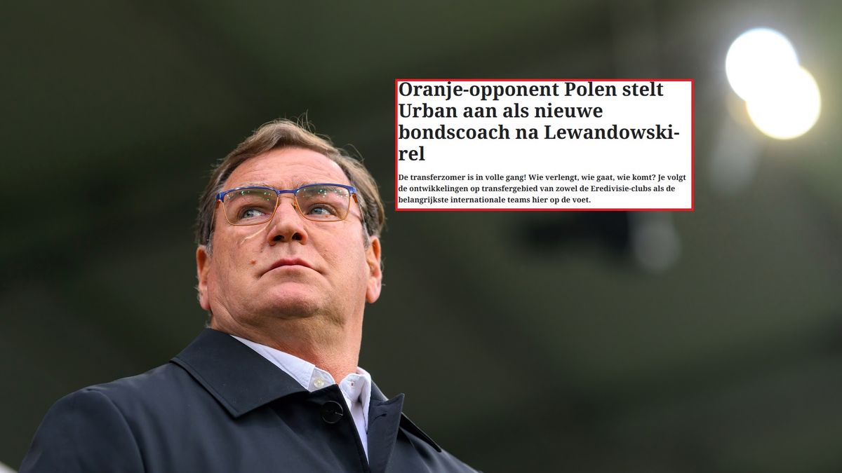 PAP / Przemysław Karolczuk / Na zdjęciu: Jan Urban, w ramce artykuł telegraaf.nl.