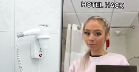 Pokazała, jak podgrzewa jedzenie w hotelu. Internautom zrzedła mina