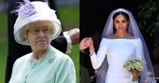 Królowej Elżbiecie nie podobała się ślubna kreacja Meghan? Filmik z reakcją monarchini stał się hitem sieci (WIDEO)