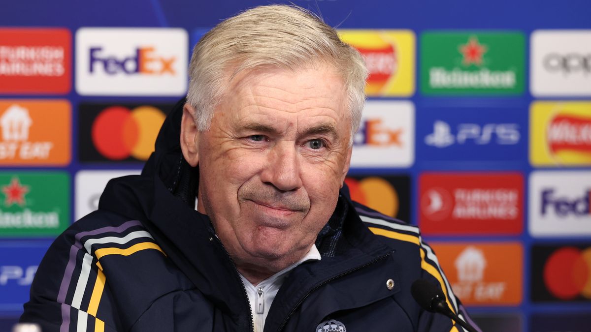 PAP/EPA / Adam Vaughan / Na zdjęciu: Carlo Ancelotti