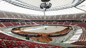 Zobacz jak powstaje tor na Stadionie Narodowym (wideo)