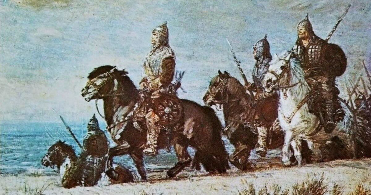 Drużyna Bolesława Chrobrego. Pocztówka z 1931 roku