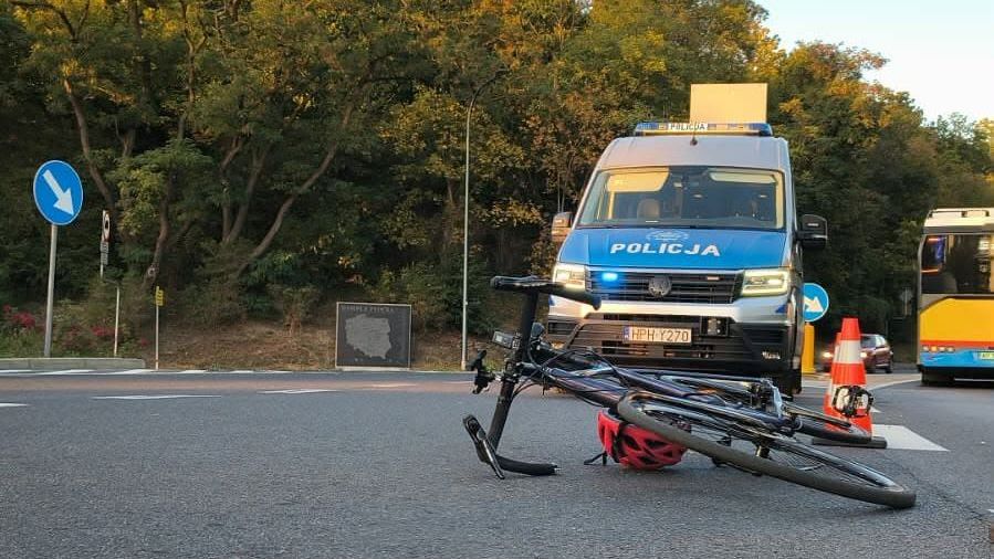 Wypadki z udziałem rowerzystów