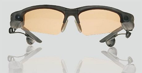 Aparat z mp3 wbudowany w okularach