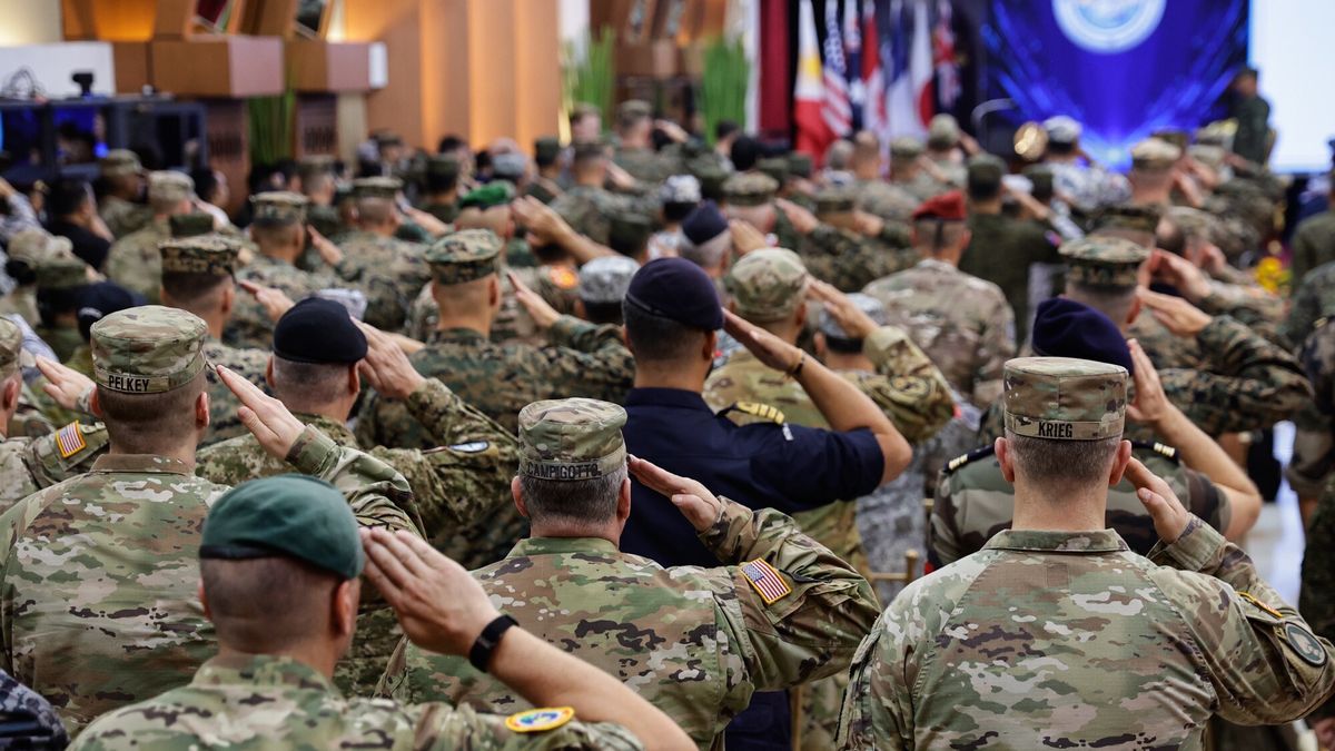 Otwarcia filipińsko-amerykańskich ćwiczeń Balikatan 