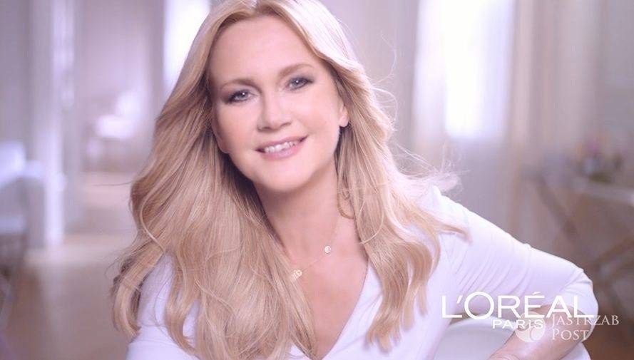 Grażyna Torbicka w reklamie L'Oréal Paris Excellence Creme
