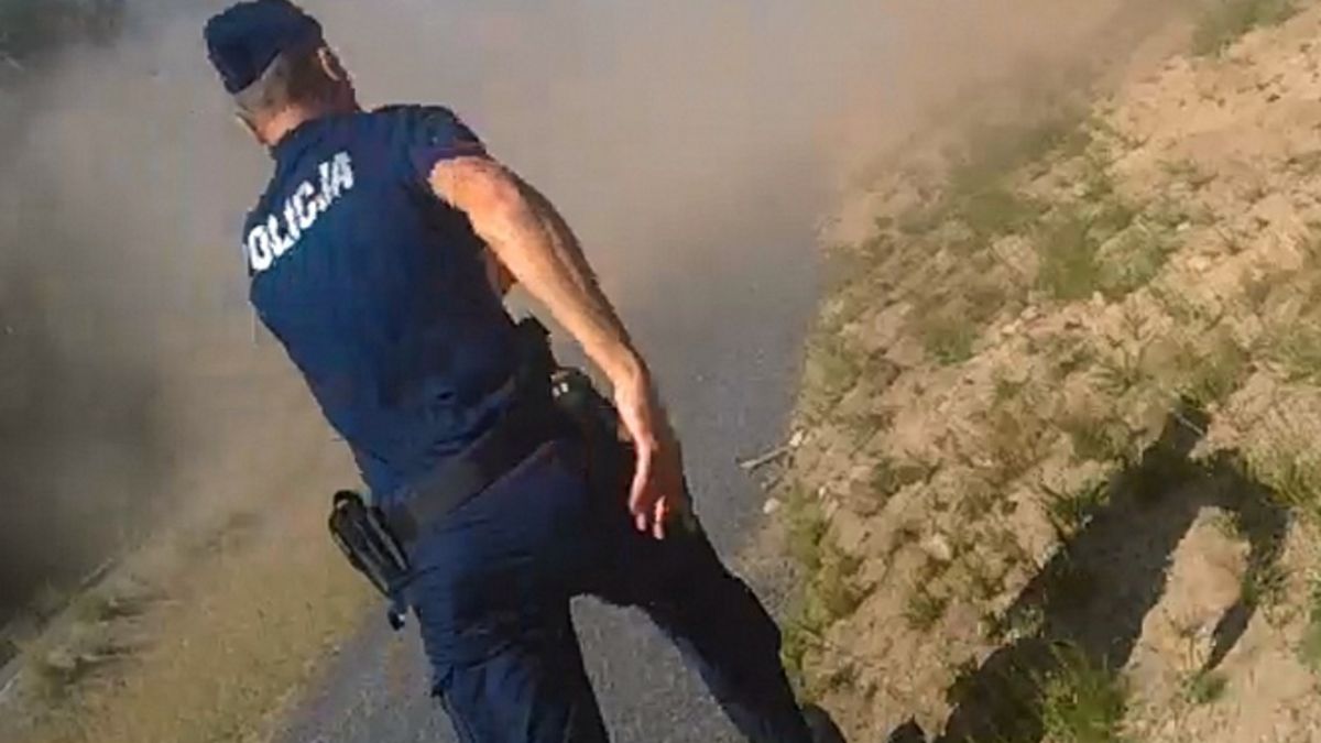 Policjanci ruszyli w pościg za motocyklistą