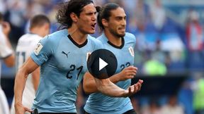 Mundial 2018. Urugwaj - Rosja. Gol Cavaniego na 3:0 (TVP Sport)