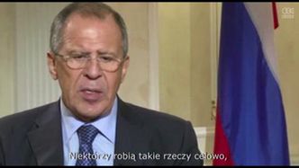 Ławrow: USA opierają swoją politykę względem Ukrainy na "niepotwierdzonych informacjach"