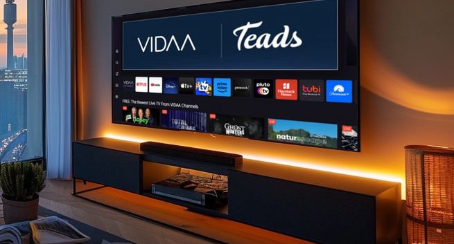 Więcej reklam od Teads na smart TV. Szersza współpraca z VIDAA