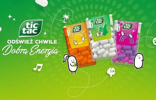 Joanna Koroniewska i Maciej Dowbor w reklamie marki Tic Tac