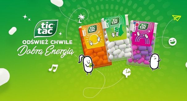 Joanna Koroniewska i Maciej Dowbor w reklamie marki Tic Tac