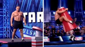 Co tam się działo! Pudzianowski wystąpił w "Ninja Warrior" [WIDEO]