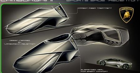 Buty stylizowane na Lamborghini Reventon'a
